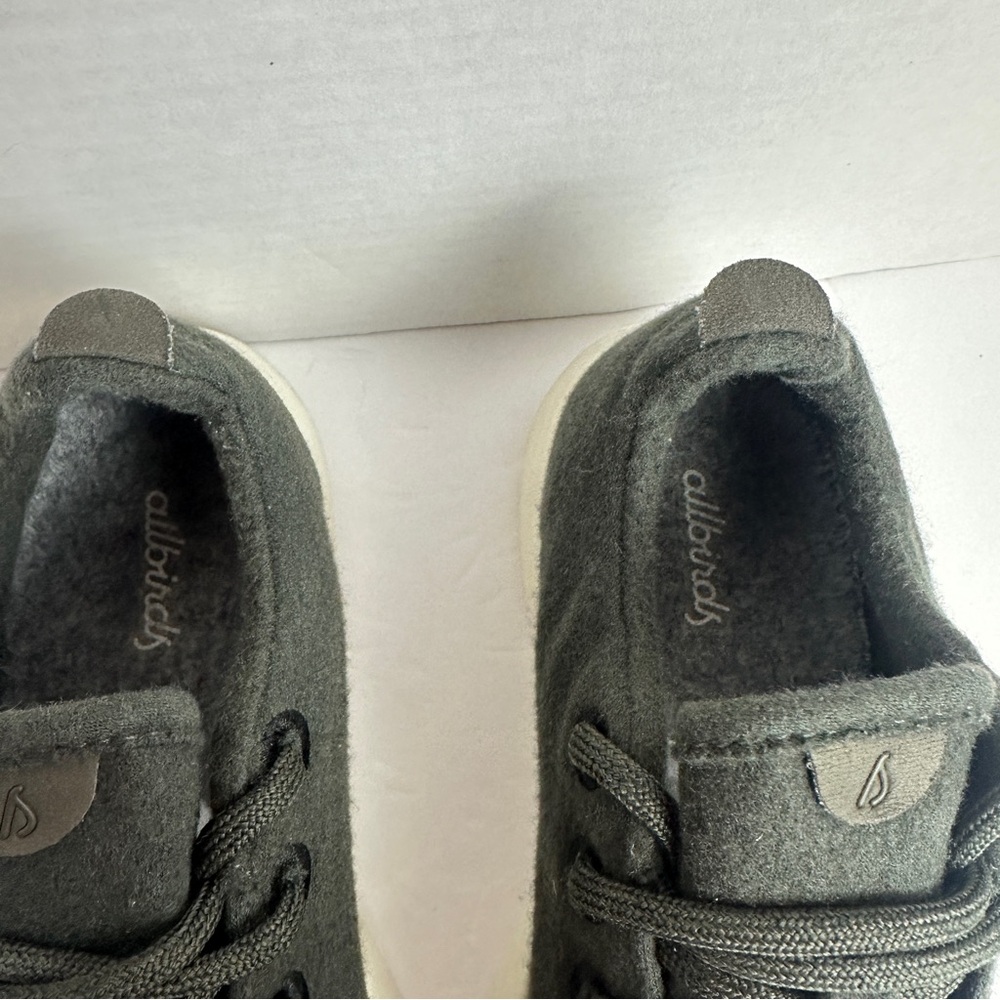 allbirds Women's Merino Wool Runners Sneakers in Jackalberry Dark Green Womens 7 - Picture 8 of 12
